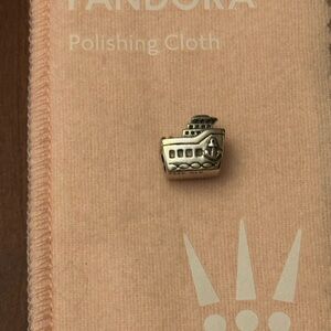 Cruise Ship Charm Compatible  with Pandora Bracelet